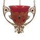 Hanging oil lamp, 250 ml glass
