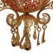 Hanging oil lamp, 250 ml glass