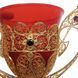 Hanging oil lamp, 250 ml glass