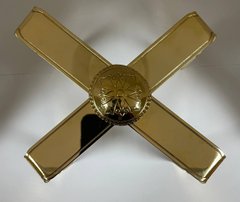 Gold-plated brass sprocket