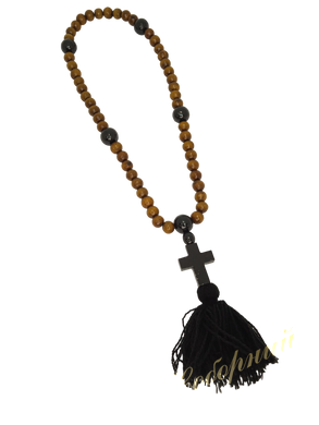 Wooden rosary