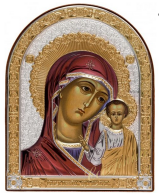 Икона серебренная 13*15 в ассортименте
