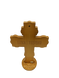 Carved cross with stand