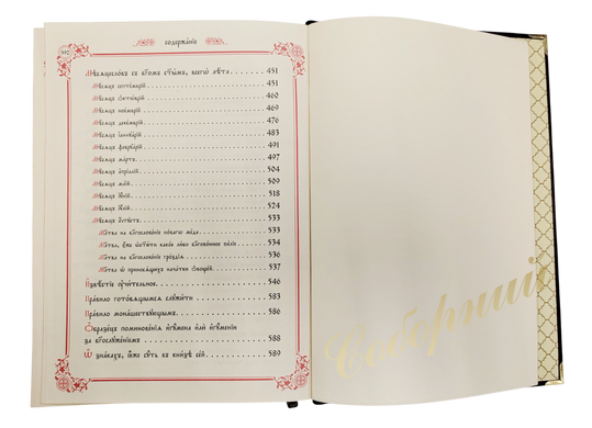 Altar server (leather binding)