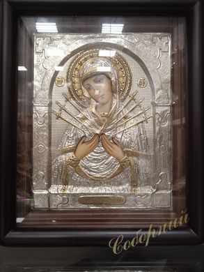 Seven-shot icon of the Mother of God 22*19