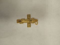 Neck cross (metal, gold)