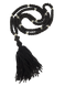Rosary soutache with metal beads "150"