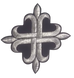 Lily Cross 15 x 15