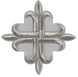 Lily Cross 15 x 15