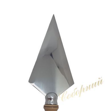 Carved wood spear
