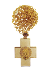 Pectoral cross with decorations, in assortment