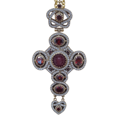 Priest'scross with stones