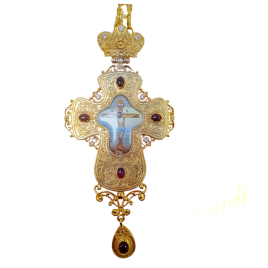 Priest'scross with stones