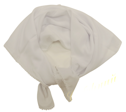 White scarf