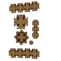 Set of priestly crosses "Nika 2"