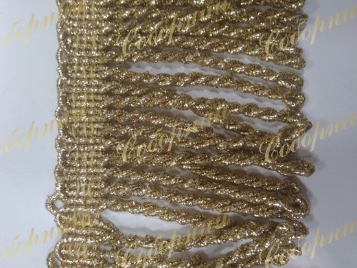 Gold Twisted Fringe 5 Centimeters