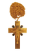 Pectoral cross with decorations and stones