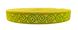 Greek lace, green with gold